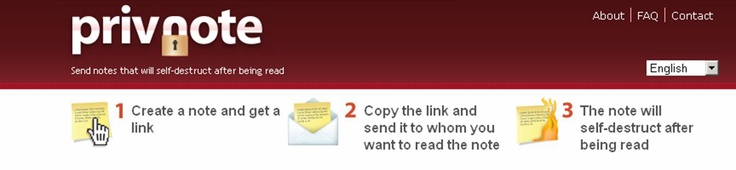 When and where would it be suitable to utilise a Privnote?